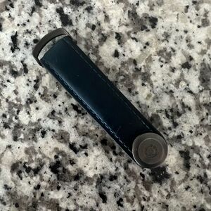 Orbitkey Blue Leather Key Holder